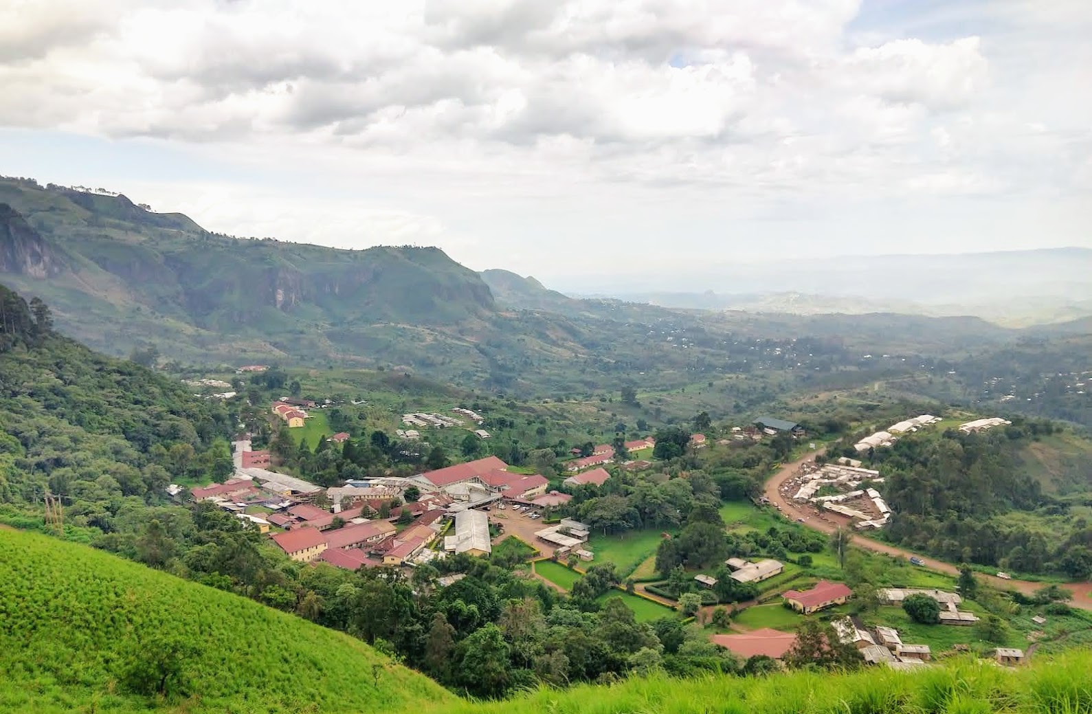 A photo of Mbingo Baptist Hospital in North West Cameroon