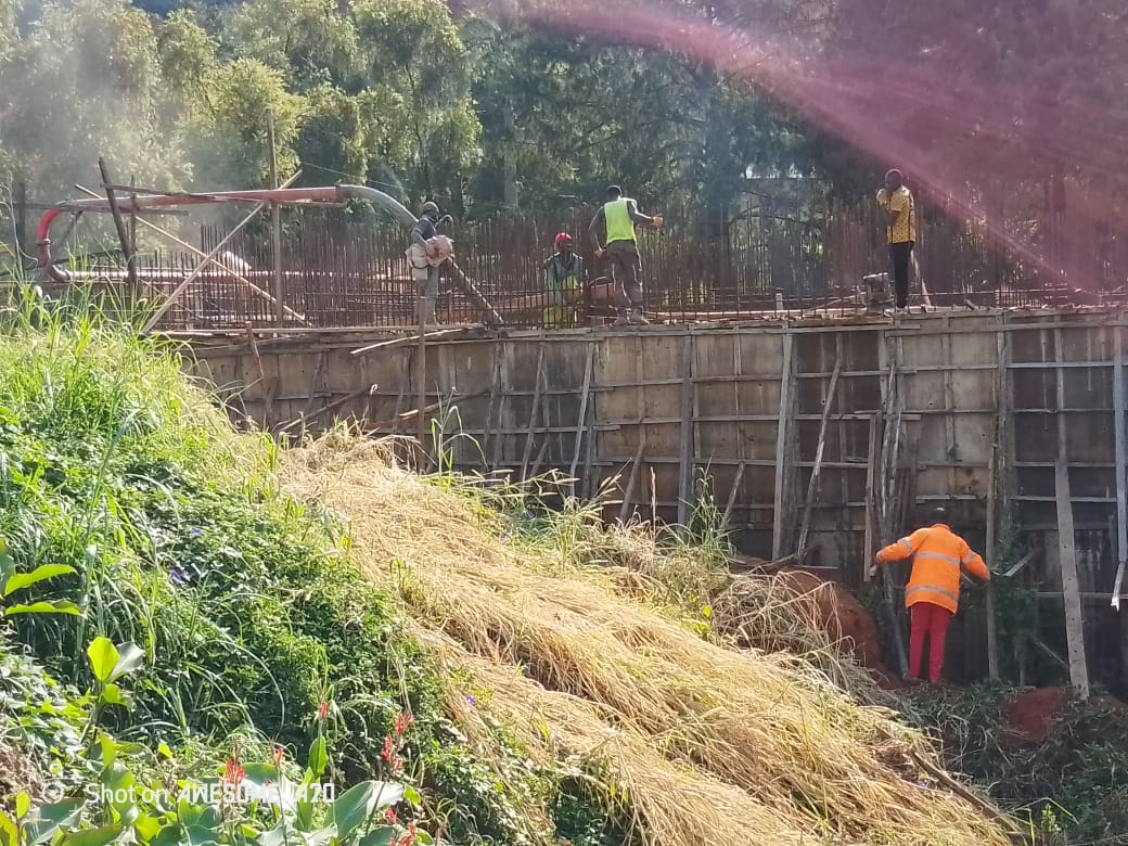 Dec 2024: Outer wall pour.